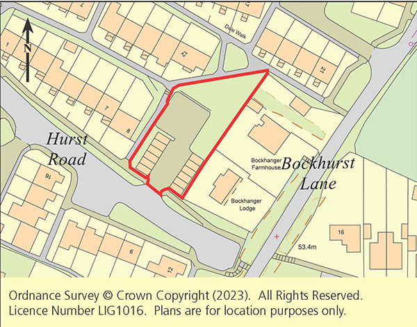 Lot: 50 - TWELVE GARAGES, PARKING AREA AND ADDITIONAL LAND - 